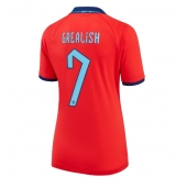 Maillot de football Réplique Angleterre Jack Grealish #7 Extérieur Femme Mondial 2022 Manche Courte