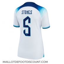 Maillot de football Réplique Angleterre John Stones #5 Domicile Femme Mondial 2022 Manche Courte