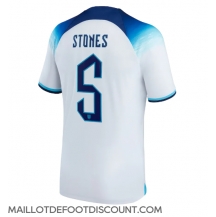 Maillot de football Réplique Angleterre John Stones #5 Domicile Mondial 2022 Manche Courte