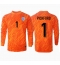 Maillot de football Réplique Angleterre Jordan Pickford #1 Gardien de but Domicile Europe 2024 Manche Longue