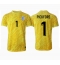 Maillot de football Réplique Angleterre Jordan Pickford #1 Gardien de but Extérieur Europe 2024 Manche Courte