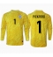 Maillot de football Réplique Angleterre Jordan Pickford #1 Gardien de but Extérieur Europe 2024 Manche Longue