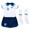 Maillot de football Réplique Angleterre Jude Bellingham #22 Domicile Enfant Mondial 2022 Manche Courte (+ Pantalon court)