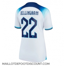 Maillot de football Réplique Angleterre Jude Bellingham #22 Domicile Femme Mondial 2022 Manche Courte
