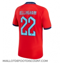 Maillot de football Réplique Angleterre Jude Bellingham #22 Extérieur Mondial 2022 Manche Courte