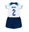 Maillot de football Réplique Angleterre Kyle Walker #2 Domicile Enfant Mondial 2022 Manche Courte (+ Pantalon court)