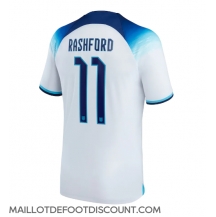 Maillot de football Réplique Angleterre Marcus Rashford #11 Domicile Mondial 2022 Manche Courte