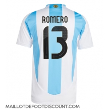 Maillot de football Réplique Argentine Cristian Romero #13 Domicile Copa America 2024 Manche Courte