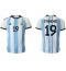 Maillot de football Réplique Argentine Nicolas Otamendi #19 Domicile Mondial 2022 Manche Courte
