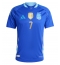 Maillot de football Réplique Argentine Rodrigo De Paul #7 Extérieur Copa America 2024 Manche Courte