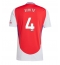Maillot de football Réplique Arsenal Ben White #4 Domicile 2024-25 Manche Courte