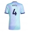 Maillot de football Réplique Arsenal Ben White #4 Troisième 2024-25 Manche Courte