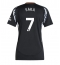 Maillot de football Réplique Arsenal Bukayo Saka #7 Extérieur Femme 2024-25 Manche Courte