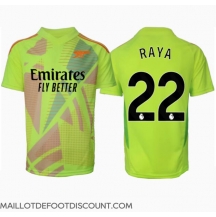 Maillot de football Réplique Arsenal David Raya #22 Gardien de but Domicile 2024-25 Manche Courte