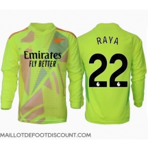 Maillot de football Réplique Arsenal David Raya #22 Gardien de but Domicile 2024-25 Manche Longue