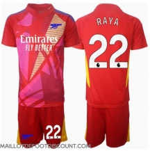 Maillot de football Réplique Arsenal David Raya #22 Gardien de but Extérieur Enfant 2024-25 Manche Courte (+ Pantalon court)