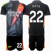 Maillot de football Réplique Arsenal David Raya #22 Gardien de but Troisième Enfant 2024-25 Manche Courte (+ Pantalon court)
