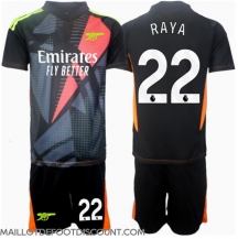 Maillot de football Réplique Arsenal David Raya #22 Gardien de but Troisième Enfant 2024-25 Manche Courte (+ Pantalon court)