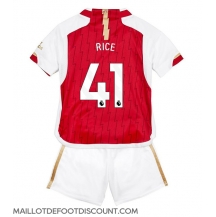 Maillot de football Réplique Arsenal Declan Rice #41 Domicile Enfant 2023-24 Manche Courte (+ Pantalon court)