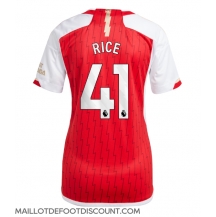 Maillot de football Réplique Arsenal Declan Rice #41 Domicile Femme 2023-24 Manche Courte