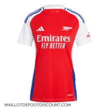 Maillot de football Réplique Arsenal Domicile Femme 2024-25 Manche Courte