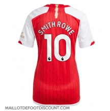 Maillot de football Réplique Arsenal Emile Smith Rowe #10 Domicile Femme 2023-24 Manche Courte