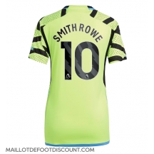 Maillot de football Réplique Arsenal Emile Smith Rowe #10 Extérieur Femme 2023-24 Manche Courte