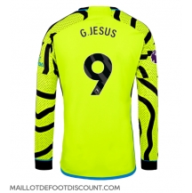 Maillot de football Réplique Arsenal Gabriel Jesus #9 Extérieur 2023-24 Manche Longue