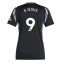 Maillot de football Réplique Arsenal Gabriel Jesus #9 Extérieur Femme 2024-25 Manche Courte