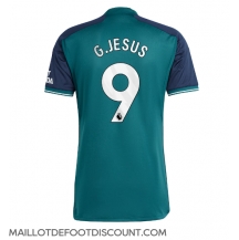 Maillot de football Réplique Arsenal Gabriel Jesus #9 Troisième 2023-24 Manche Courte