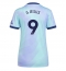 Maillot de football Réplique Arsenal Gabriel Jesus #9 Troisième Femme 2024-25 Manche Courte