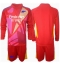 Maillot de football Réplique Arsenal Gardien de but Extérieur Enfant 2024-25 Manche Longue (+ Pantalon court)