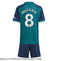 Maillot de football Réplique Arsenal Martin Odegaard #8 Troisième Enfant 2023-24 Manche Courte (+ Pantalon court)
