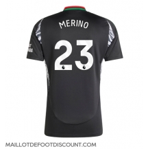 Maillot de football Réplique Arsenal Mikel Merino #23 Extérieur 2024-25 Manche Courte