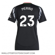 Maillot de football Réplique Arsenal Mikel Merino #23 Extérieur Femme 2024-25 Manche Courte