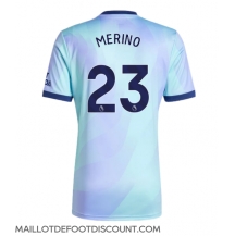 Maillot de football Réplique Arsenal Mikel Merino #23 Troisième 2024-25 Manche Courte