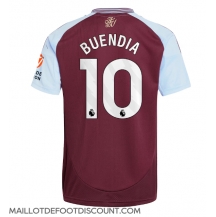 Maillot de football Réplique Aston Villa Emiliano Buendia #10 Domicile 2024-25 Manche Courte