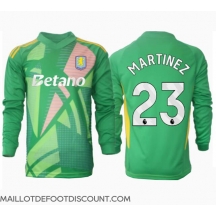 Maillot de football Réplique Aston Villa Emiliano Martinez #23 Gardien de but Domicile 2024-25 Manche Longue