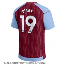 Maillot de football Réplique Aston Villa Moussa Diaby #19 Domicile 2023-24 Manche Courte