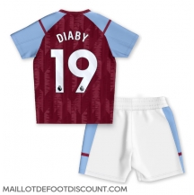 Maillot de football Réplique Aston Villa Moussa Diaby #19 Domicile Enfant 2023-24 Manche Courte (+ Pantalon court)