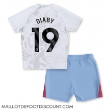 Maillot de football Réplique Aston Villa Moussa Diaby #19 Extérieur Enfant 2023-24 Manche Courte (+ Pantalon court)