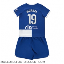 Maillot de football Réplique Atletico Madrid Alvaro Morata #19 Extérieur Enfant 2023-24 Manche Courte (+ Pantalon court)