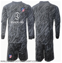 Maillot de football Réplique Atletico Madrid Gardien de but Domicile Enfant 2024-25 Manche Longue (+ Pantalon court)