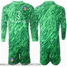 Maillot de football Réplique Atletico Madrid Gardien de but Extérieur Enfant 2024-25 Manche Longue (+ Pantalon court)