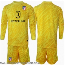 Maillot de football Réplique Atletico Madrid Gardien de but Troisième Enfant 2024-25 Manche Longue (+ Pantalon court)