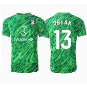 Maillot de football Réplique Atletico Madrid Jan Oblak #13 Gardien de but Extérieur 2024-25 Manche Courte