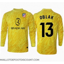 Maillot de football Réplique Atletico Madrid Jan Oblak #13 Gardien de but Troisième 2024-25 Manche Longue