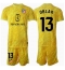 Maillot de football Réplique Atletico Madrid Jan Oblak #13 Gardien de but Troisième Enfant 2024-25 Manche Courte (+ Pantalon court)