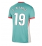 Maillot de football Réplique Atletico Madrid Julian Alvarez #19 Extérieur 2024-25 Manche Courte