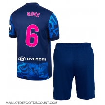Maillot de football Réplique Atletico Madrid Koke #6 Troisième Enfant 2024-25 Manche Courte (+ Pantalon court)